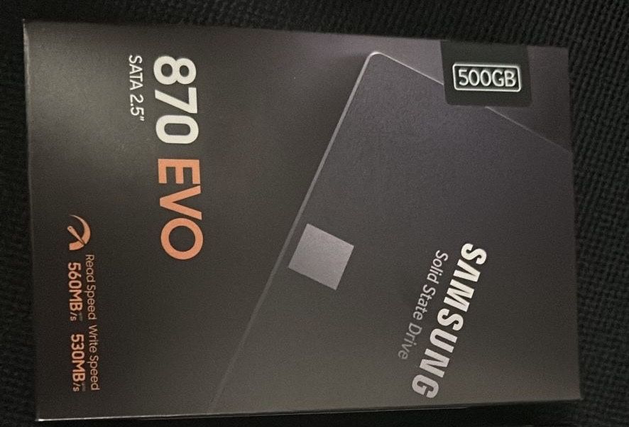 Ссд ssd 2,5 500gb samsung 870 evo