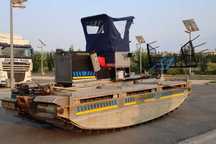 TRUXOR DM 4700 utilaj amfibiu pentru curatarea/intretinearea lacurilor