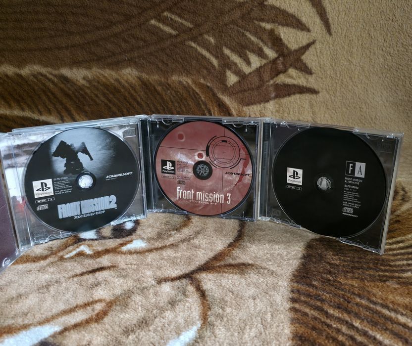 Lot Jocuri Front Mission PS1 NTSC/J