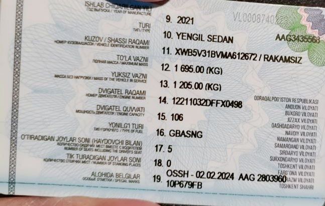 Lacetti gentra sotiladi 2021 yil Tesla manitor 4 eshik sh