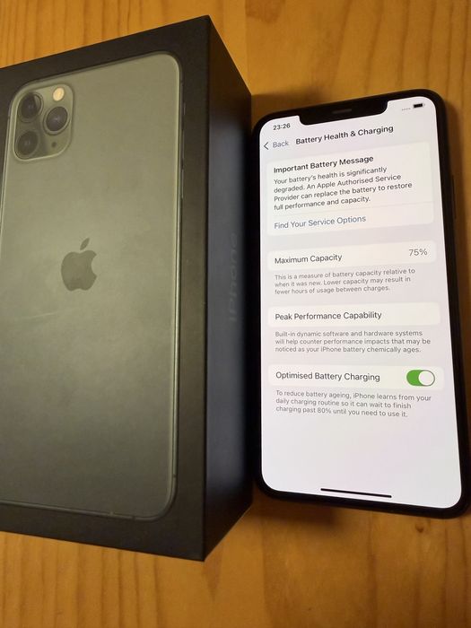 Iphone 11 Pro Max Midnight green 64 GB