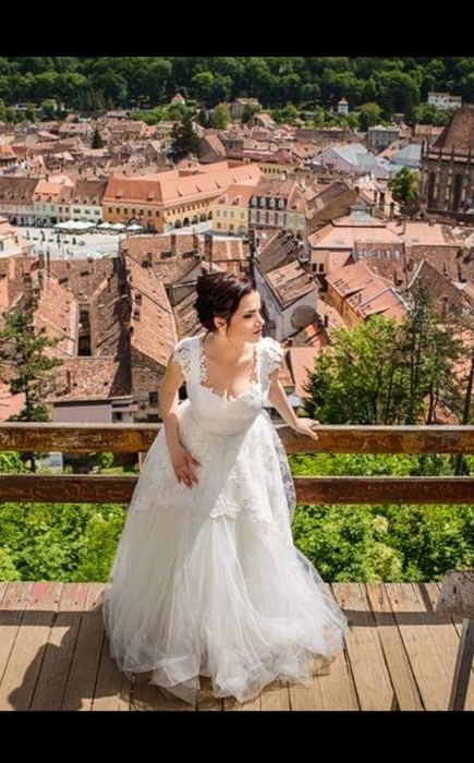 Rochie de mireasa cu trena