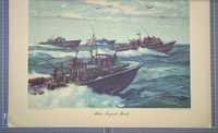 Репродукции морских картин US Navy.  Вторая Мировая Война