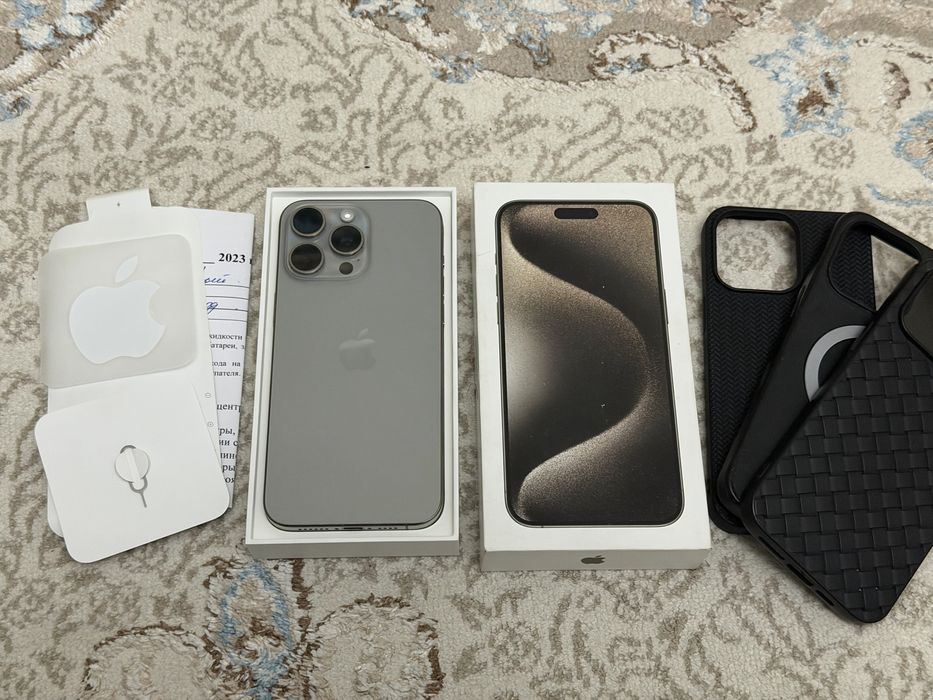 Iphone 15 Pro Max 256GB Titanium SIM +eSIM