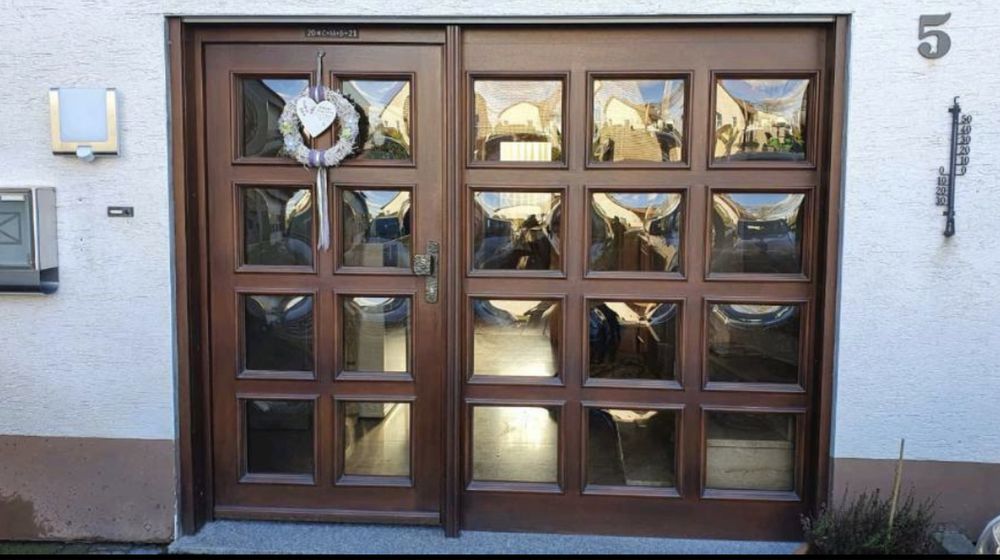 USA CASA LEMN  GERMANIA  intrare termopan H 203 x L  250 GARANTIE