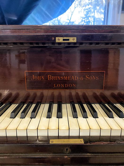 Pian cu coada John Brinsmead & Sons London  - functional, stare buna