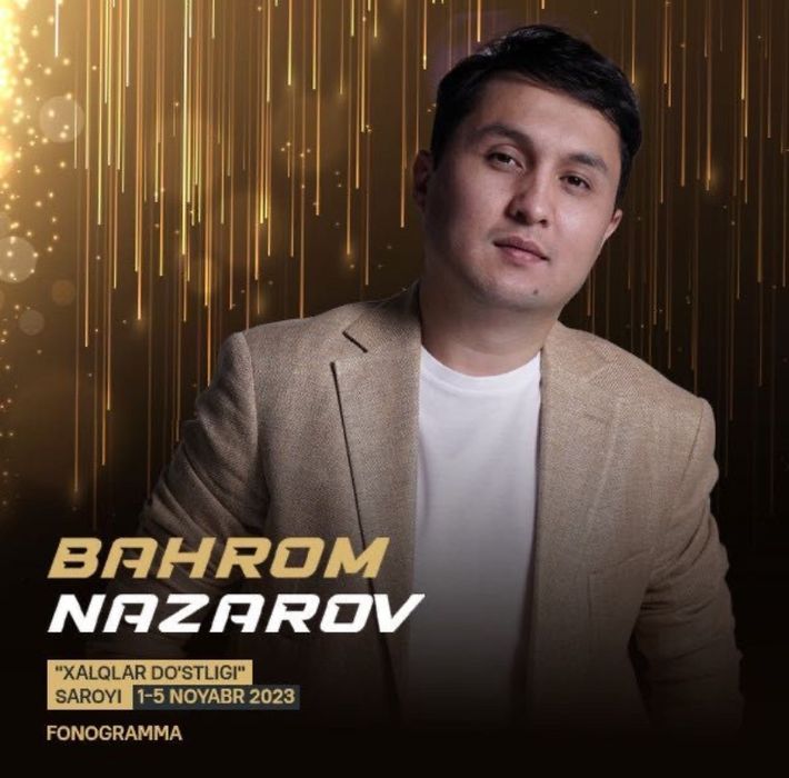 Bahrom Nazarov kansertiga chipta