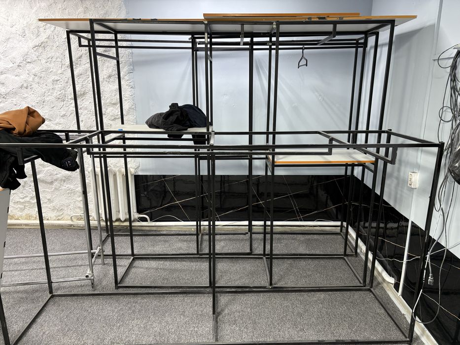 рейлы для одежды вешалки