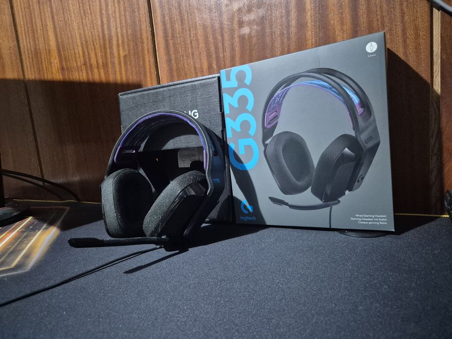 Logitech G335 - Геймърски слушалки в гаранция