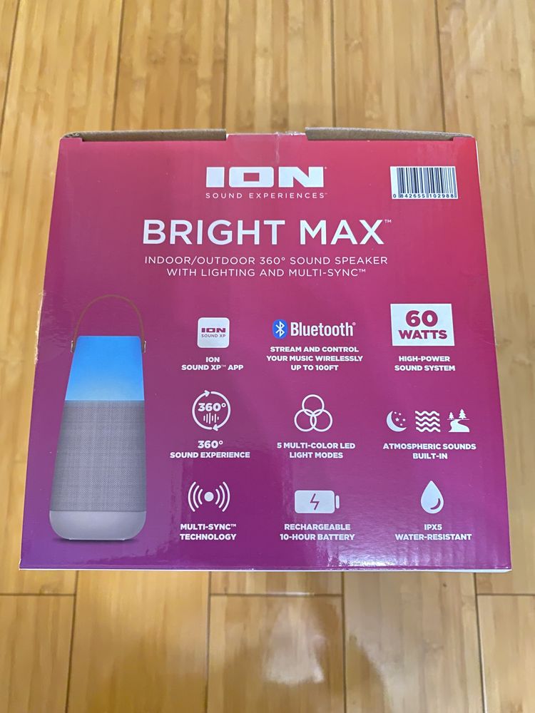 Boxa bluetooth ION Bright Max