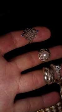 Серебряные кольца 925пр