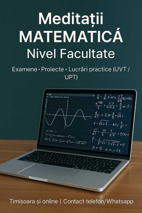 Meditații Matematică și Informatică – Timișoara și Online