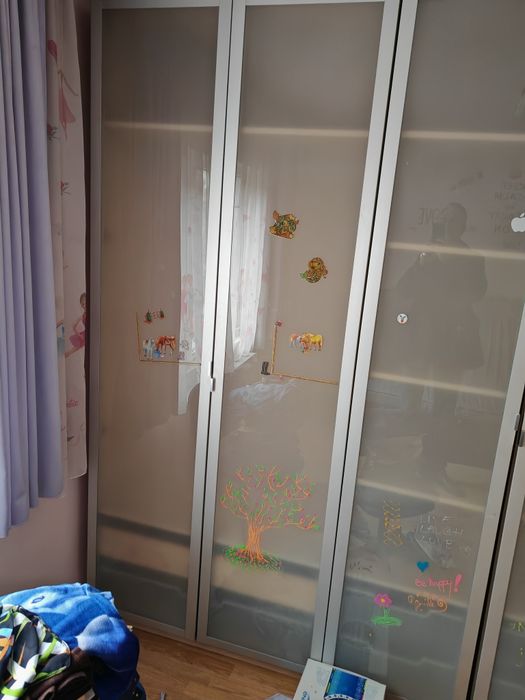 Set dulap Pax si pat Ikea