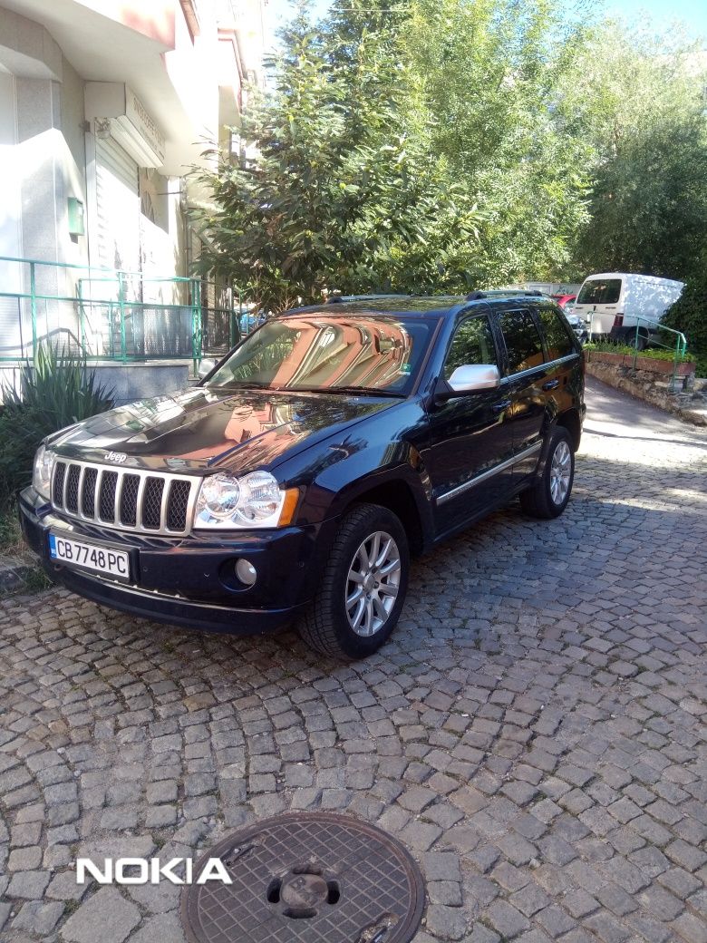 Продавам Jeep Grand Cherokee 3.0 CRD 218кс 2007г  OVERLAND