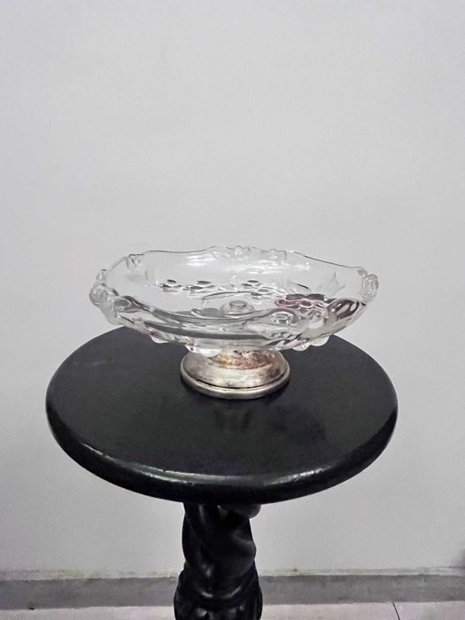 Set doua fructiere centre de masa cristal BOHEMIA bibelouri bibelou