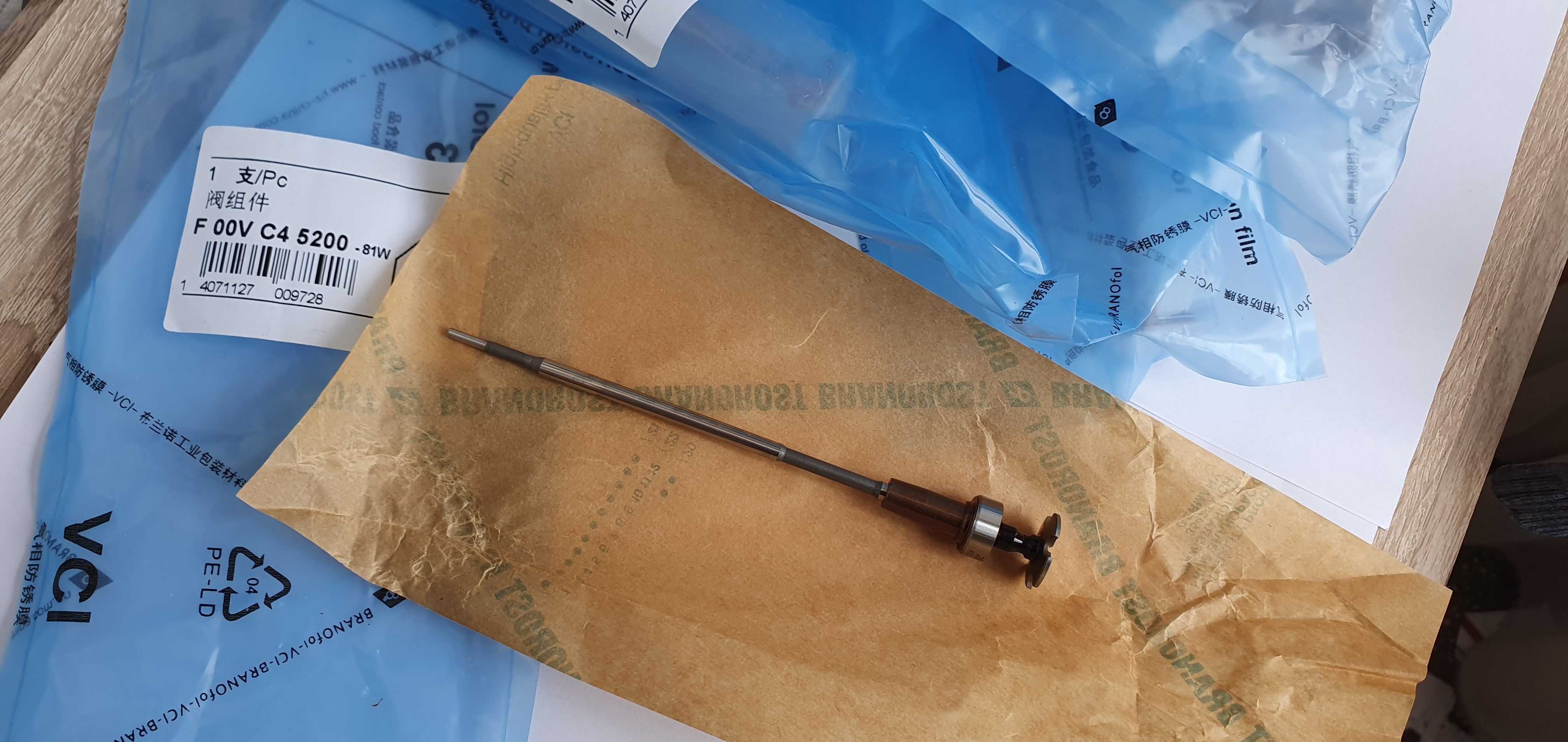 Supape de retur  cod  F00VC45200 pentru injectoare Bosch
