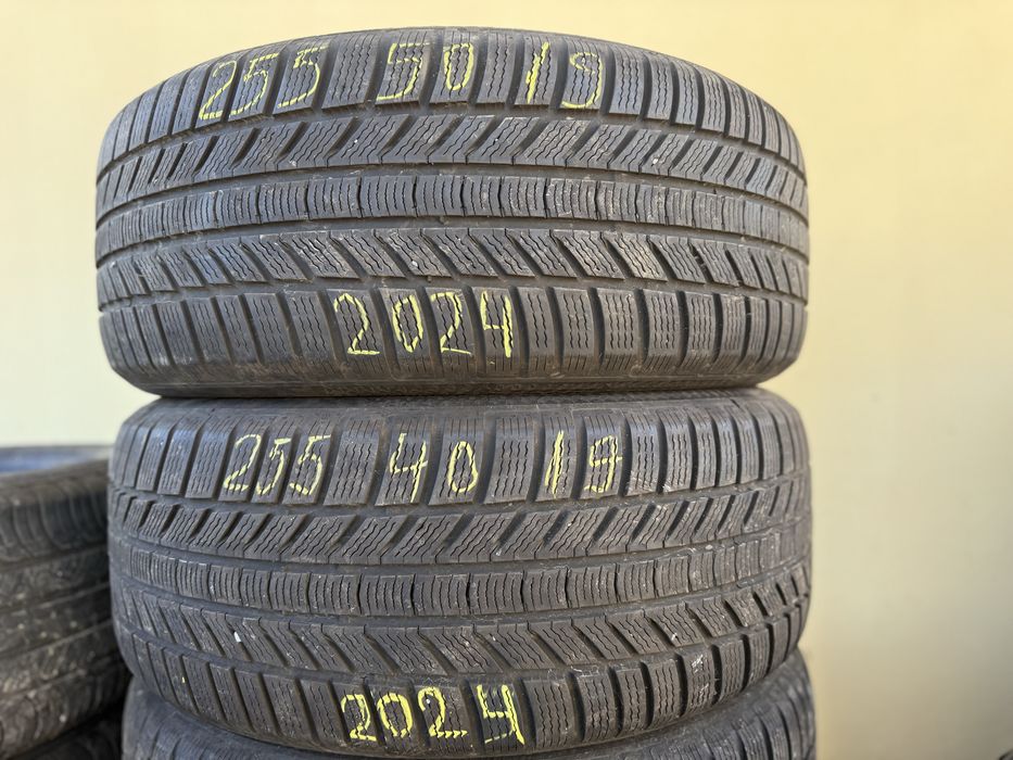 255/50/19SetPIRELLI-CONTINENTAL dot 2021-2024.anv M+S IarnăImpecabile.