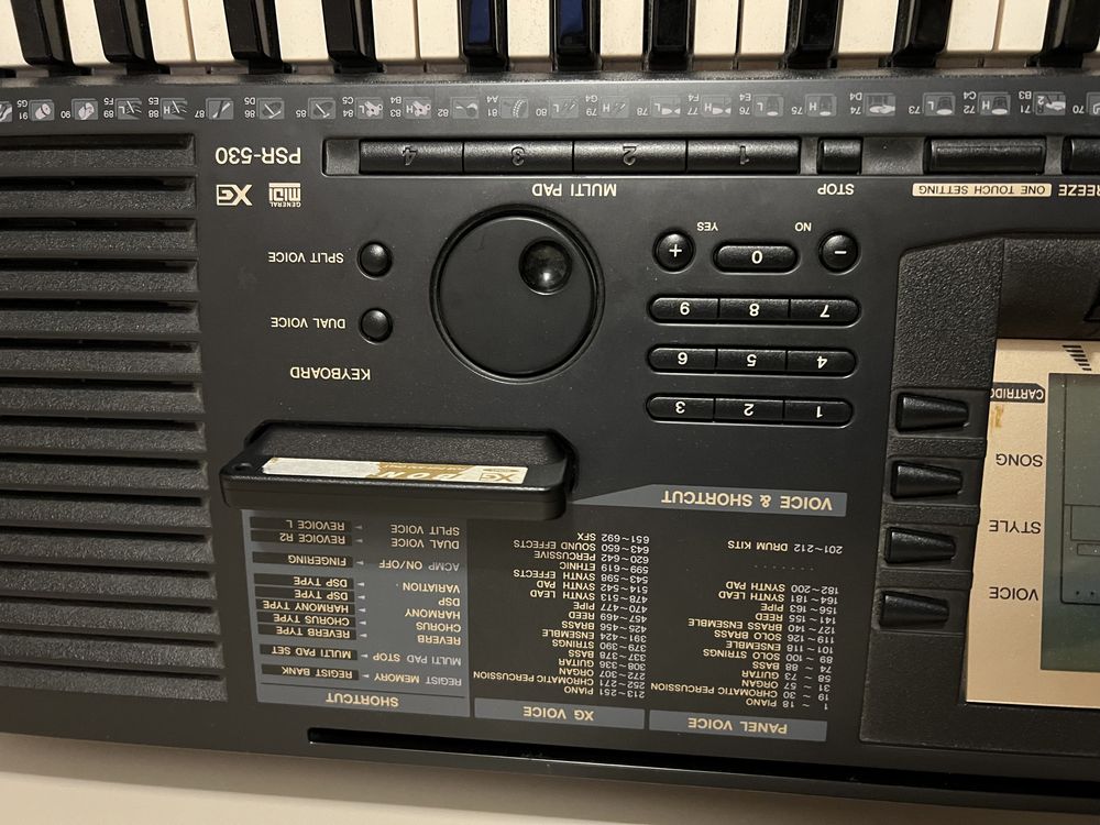 Orga Yamaha PSR 530