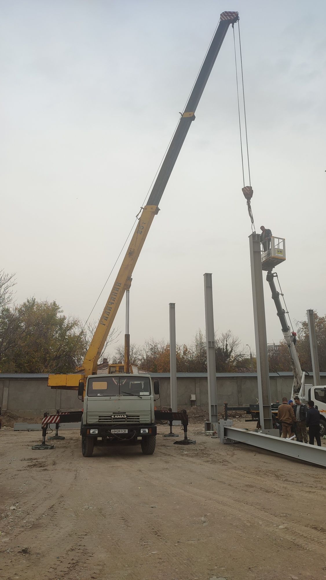 Avtokran xizmati услуга автокран