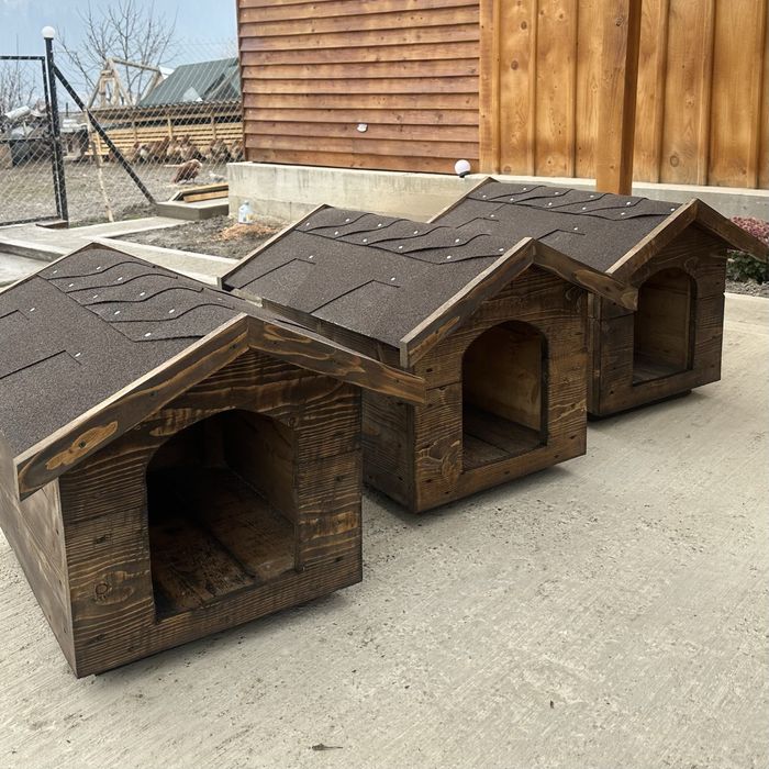 Cușcă căsuță câine talie medie/mare și mică cu livrare în toată țara