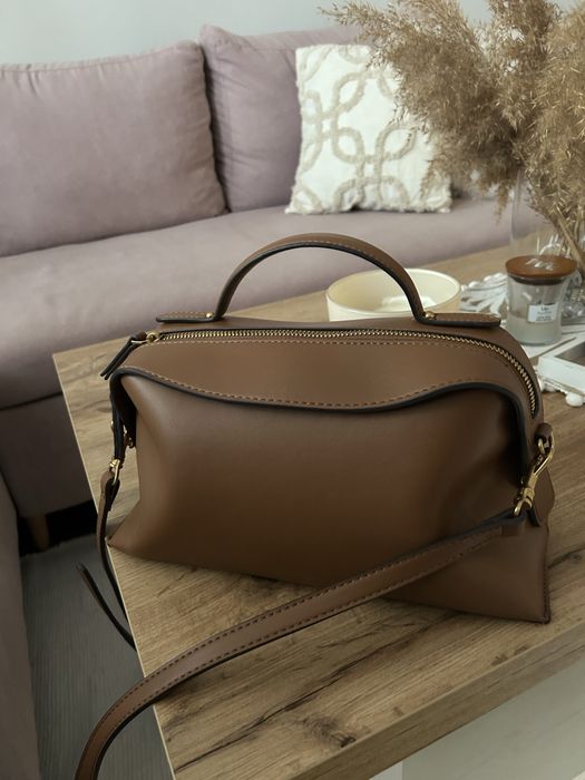 Чанта Zara в кафяво