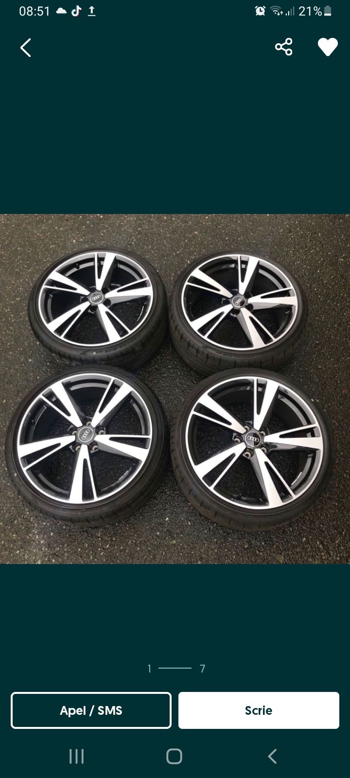 Jante R19" Arm blade BBS