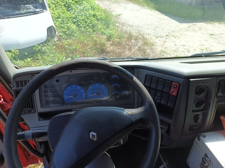 Renault Midlum 180dci 7.5t bena cu obloane si prelata demontabila