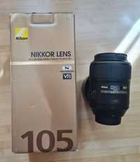Vând obiectiv Nikon 105 mm