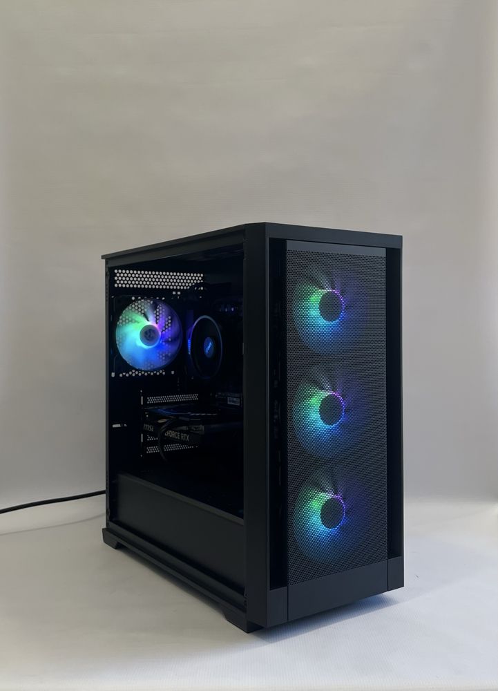 Геймърски компютър AMD Ryzen 5 5500, RTX 4060 Ti 16GB, 16GB ram