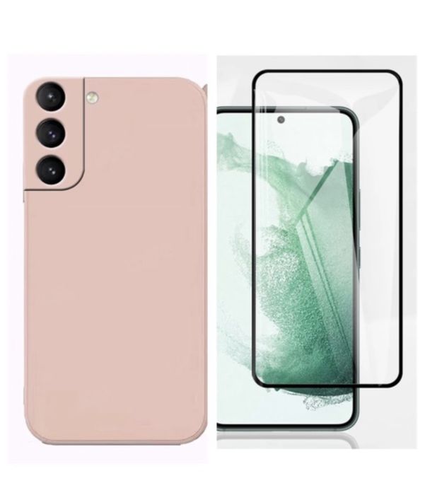 Samsung S20/S21/S23/S24/S25 FE Husa Fine Inter Catifea + Folie Sticla