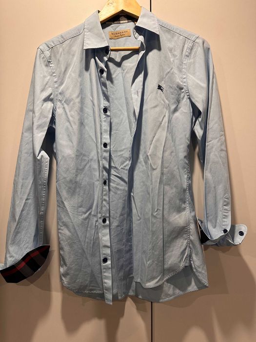 Camasa Burberry Albastru deschis XS (Slim)