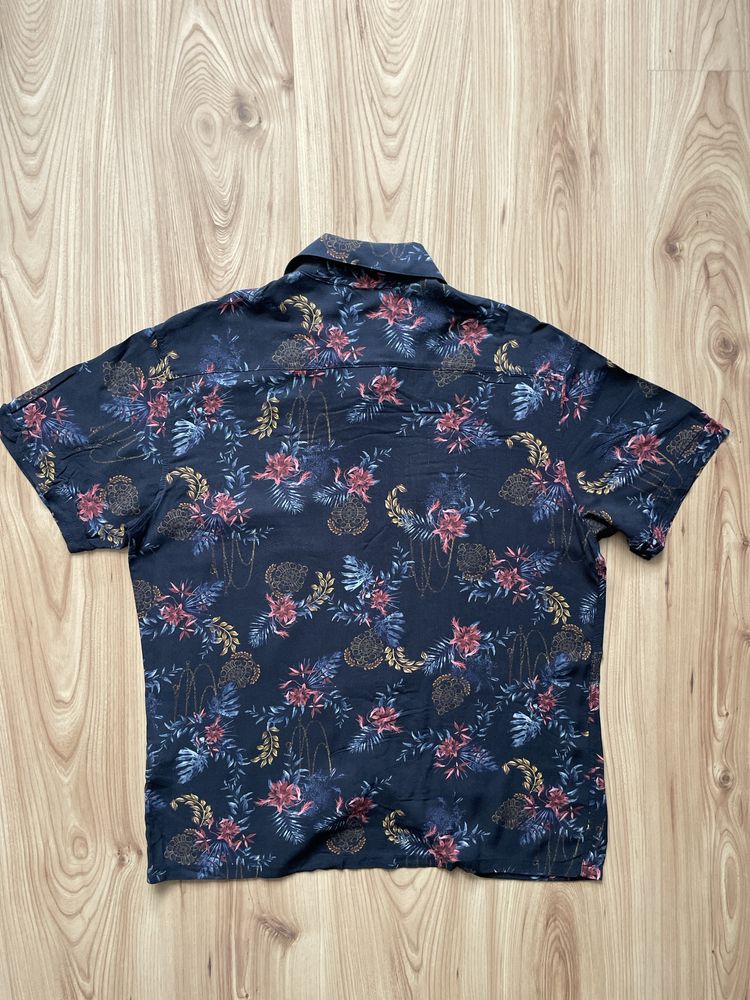 JACK & JONES / мъжка риза къс ръкав М
