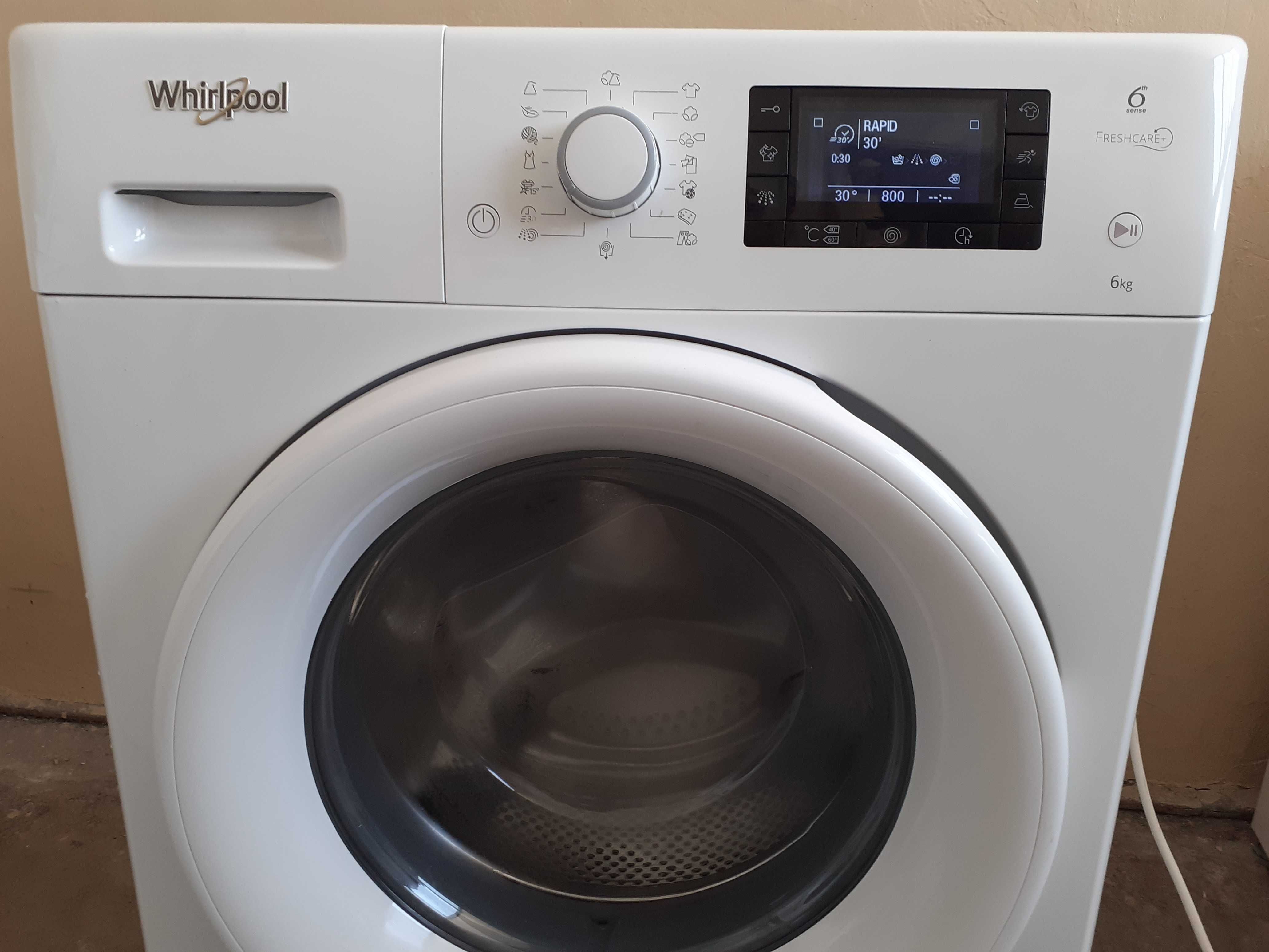 SLIM-WHIRLPOOL-6 kg,1200 rotatii