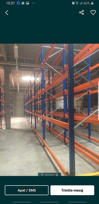 Vă rafturi metalice profesionale reglabile lichidare stoc