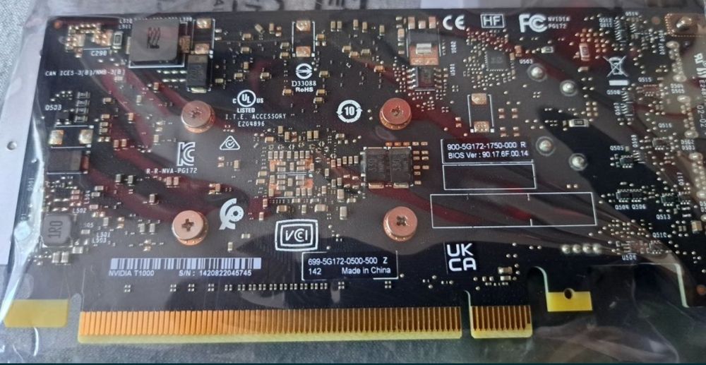 Vand placa T1000