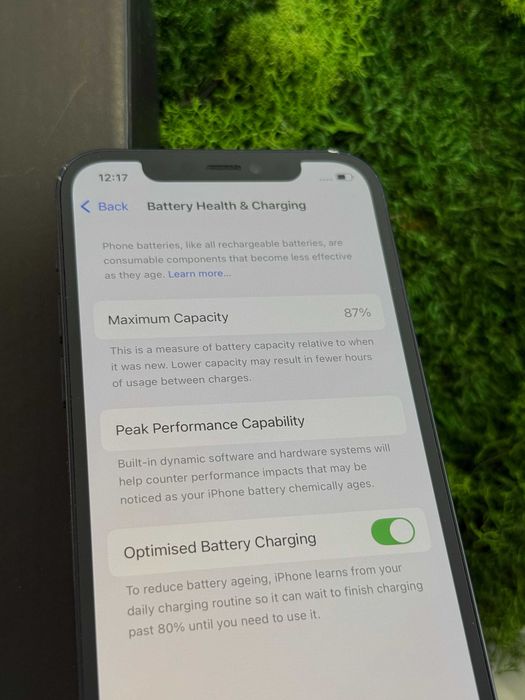 iPhone 12, Black, 64 GB, 87% Baterie #4019