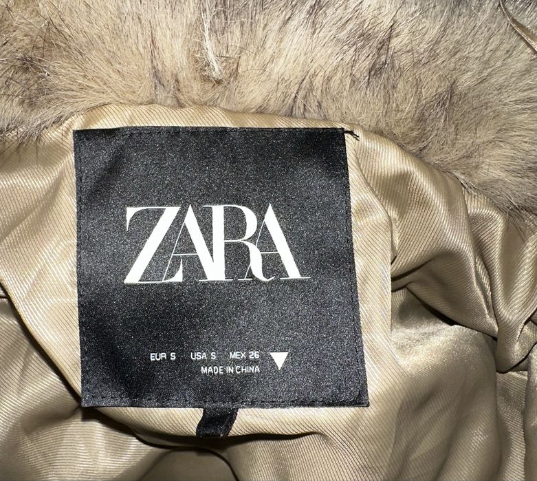 Пухено палто със синтетичен пух