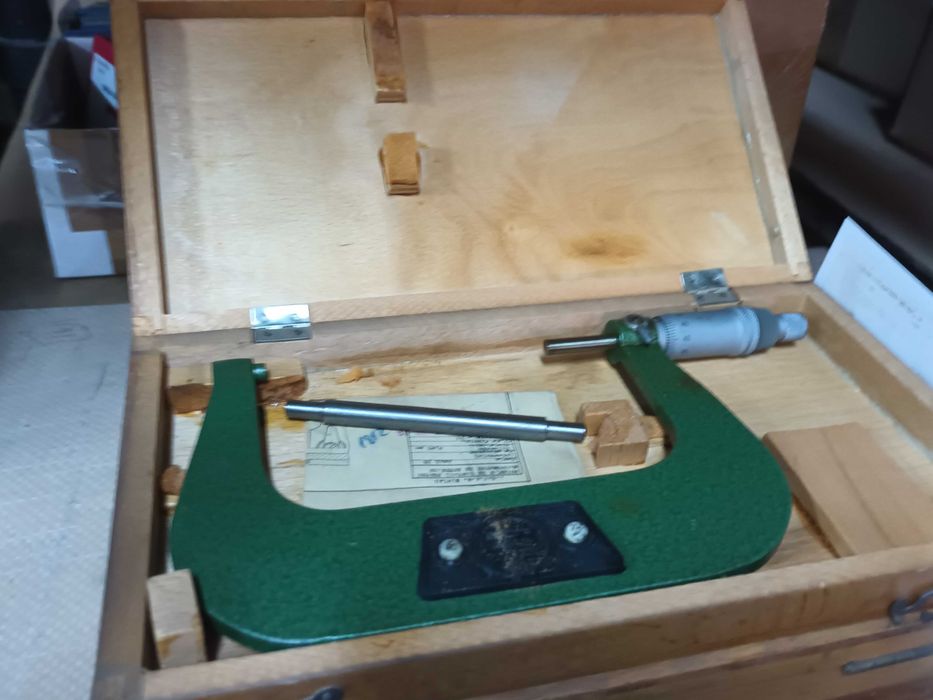 Micrometru 100 125 mm stare bună