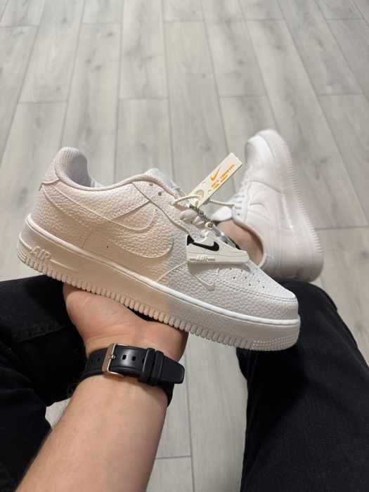 Adidasi Barbati Nike AF1 Full Alb!