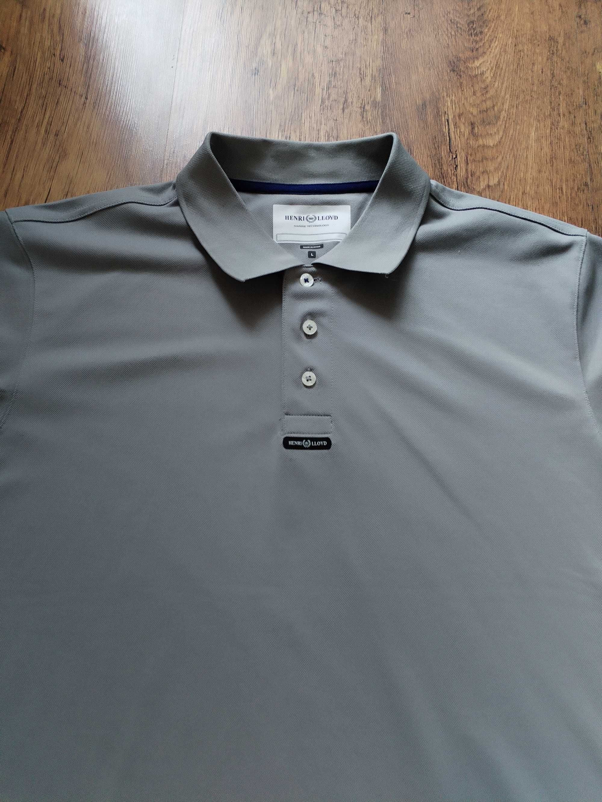 Henri Lloyd Fast-Dri  Polo Titanium - мъжка тениска КАТО НОВА Л