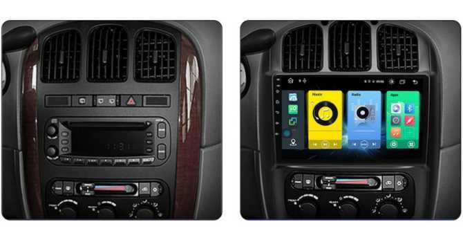 9-инчова мултимедия за Chrysler Pacifica (2006–2012) + Подарък камера