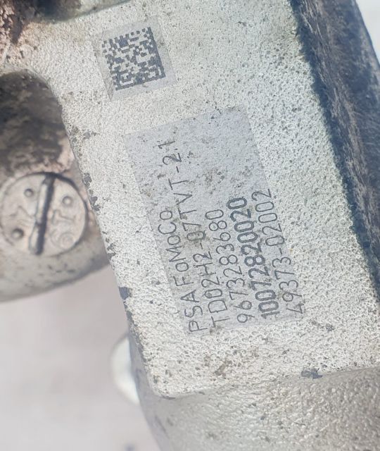 Turbo turbina 1.5 tdci 1.6 tdci  T3DB T3DA 9hp 9673283680 49373-02002 Ford C-Max 2 seria