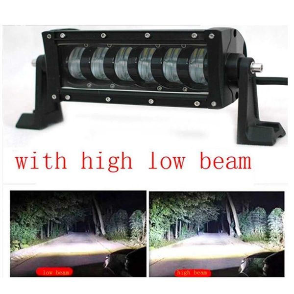 9D Off-road LED bar с лупи, 48 W, 27 см