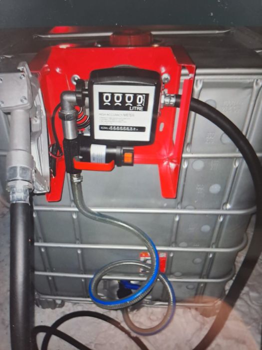 Bazin rezervor 1000lNou cu gar.Pomp de motorina pereti dublu ,german