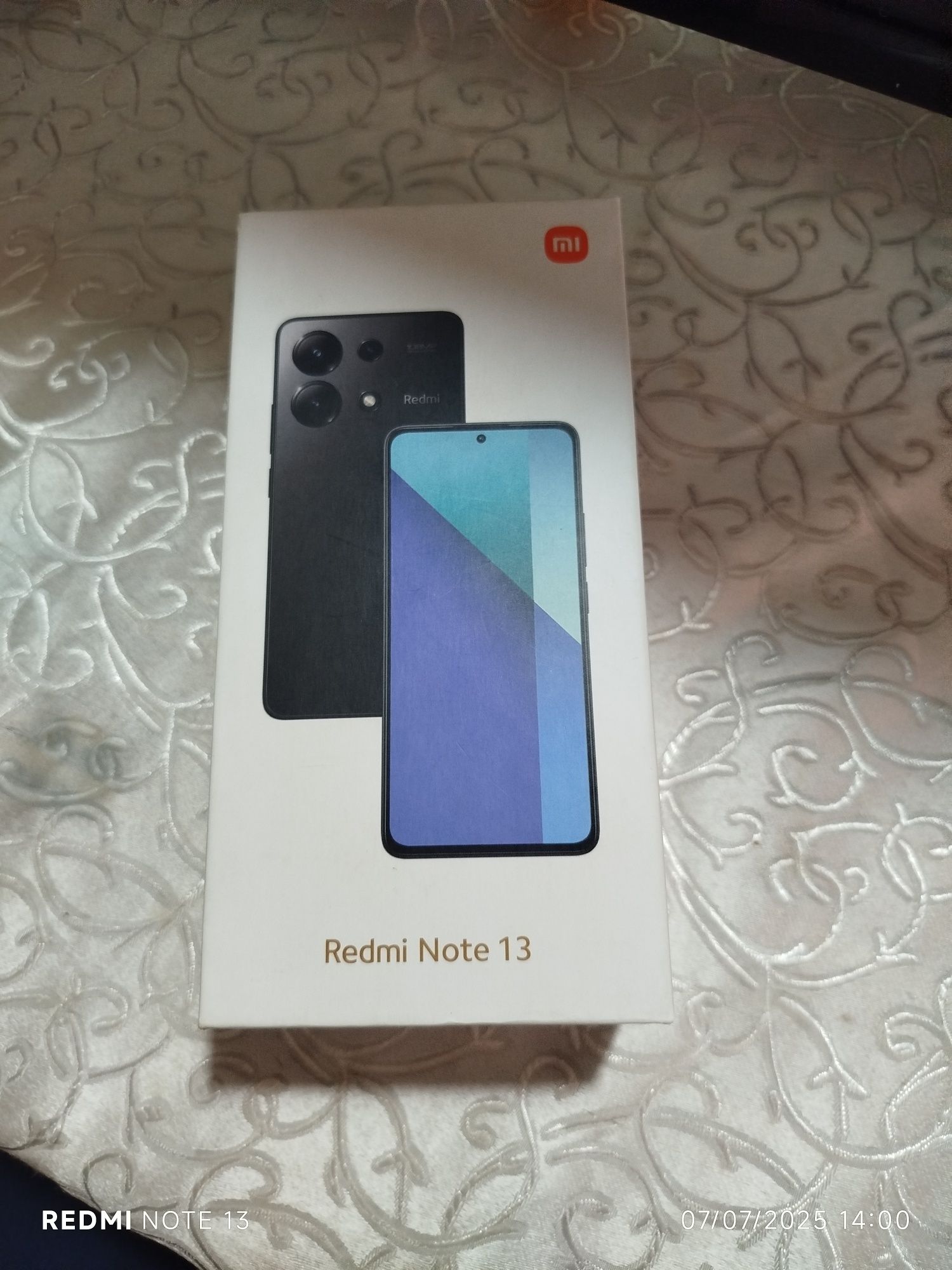 Redmi not 13 Midnight Black