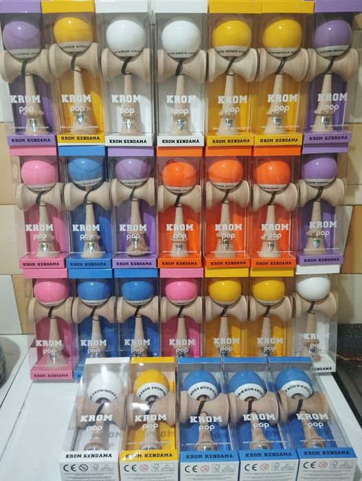 Kendama krom pop