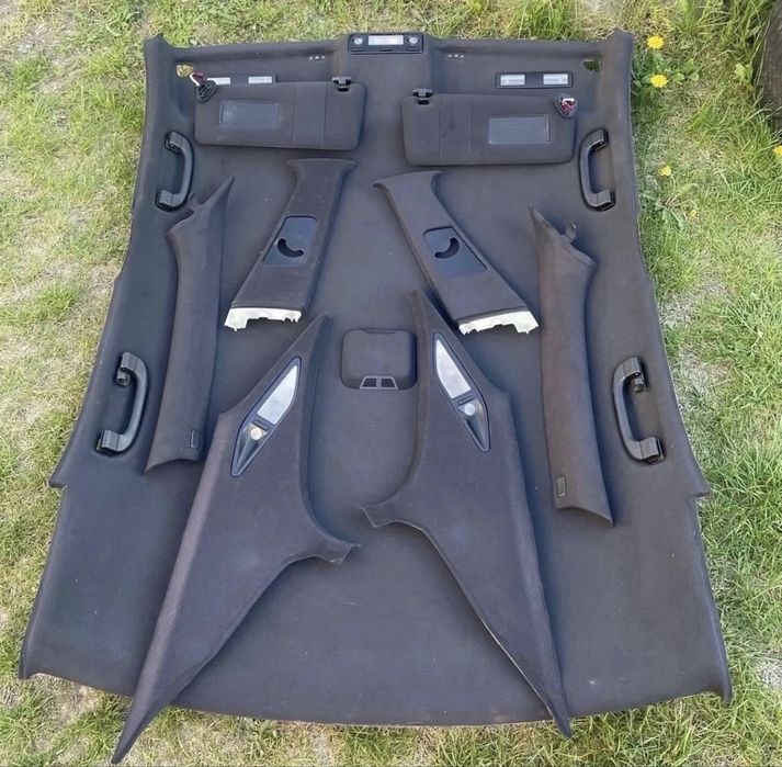 Чёрный потолок е39