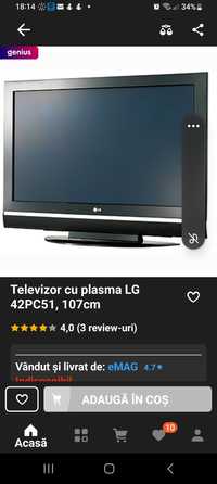 Tv LG 107 cm  în stare perfecta de funcționare
