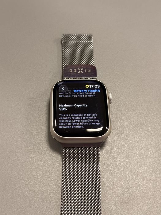 Apple Watch | Series 8 (41mm) - Baterie 99%, cablu original, 3 bratari