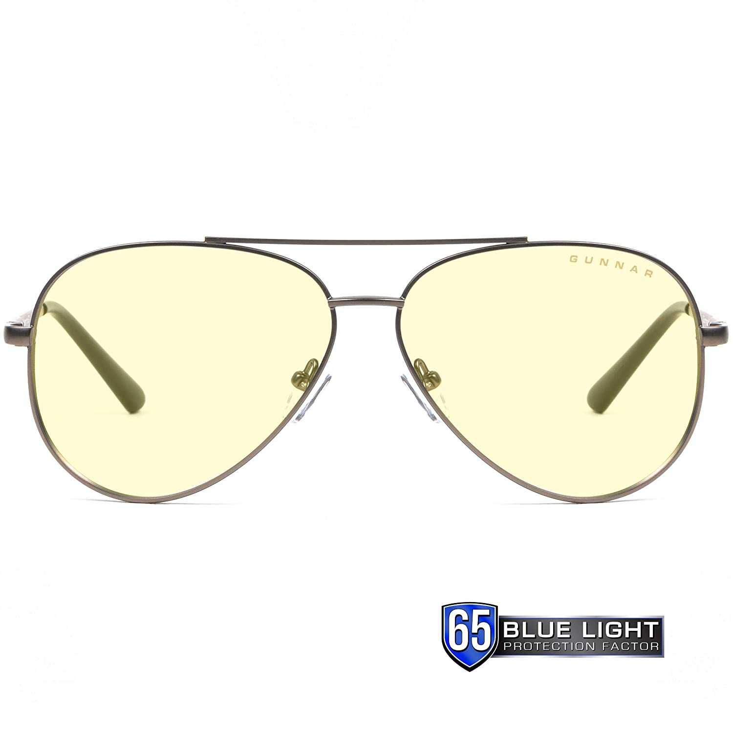 Компьютерные очки GUNNAR Maverick Amber Gunmetal 65%